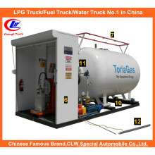 Lp armazenamento de gás 5tone para 10m3 LPG Cylinder Filling Station
